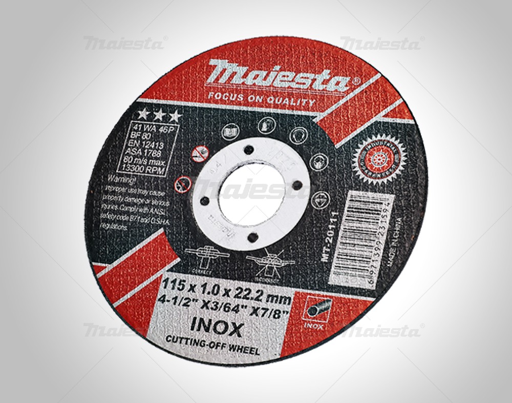 ABRASIVE CUTTING-OFF DISC