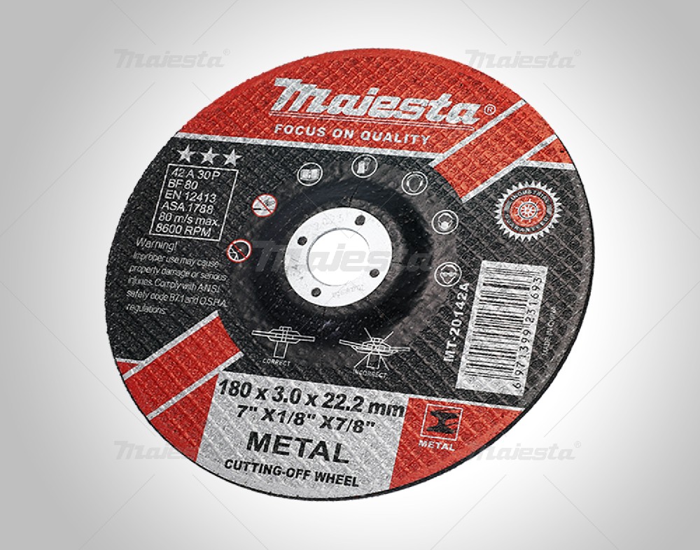 ABRASIVE CUTTING-OFF DISC