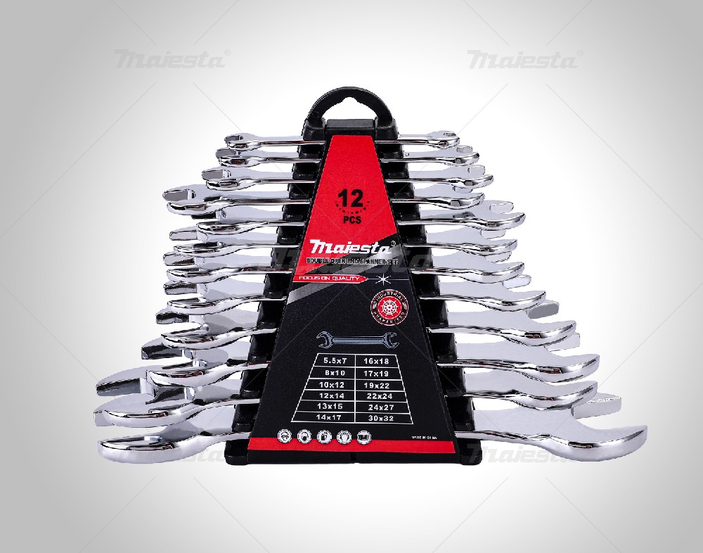 DOUBLE OPEN END SPANNERS SET